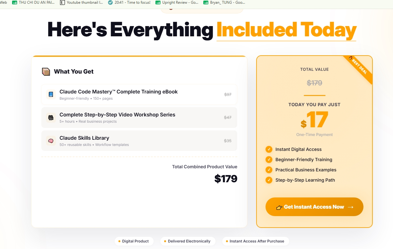 claude code mastery discount code checkout